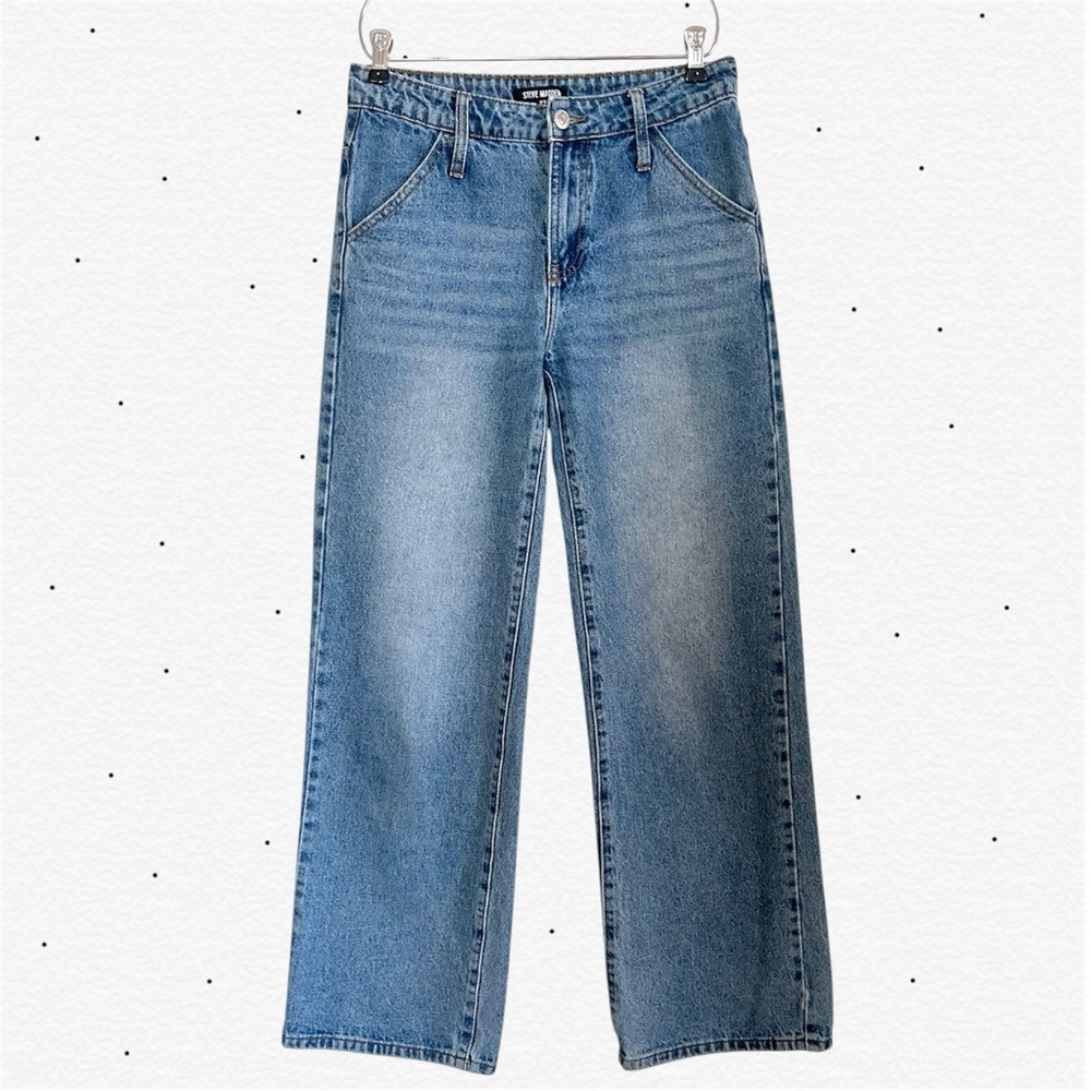 Steve Madden Straight Leg Blue Denim Jeans size 27